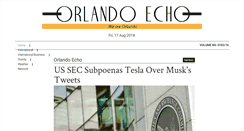 Desktop Screenshot of orlandoecho.com